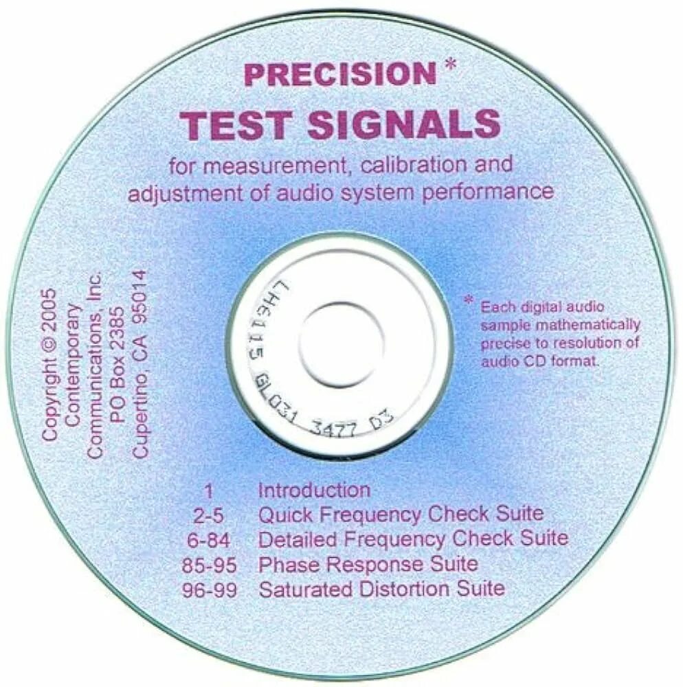 Test cd. Test cd