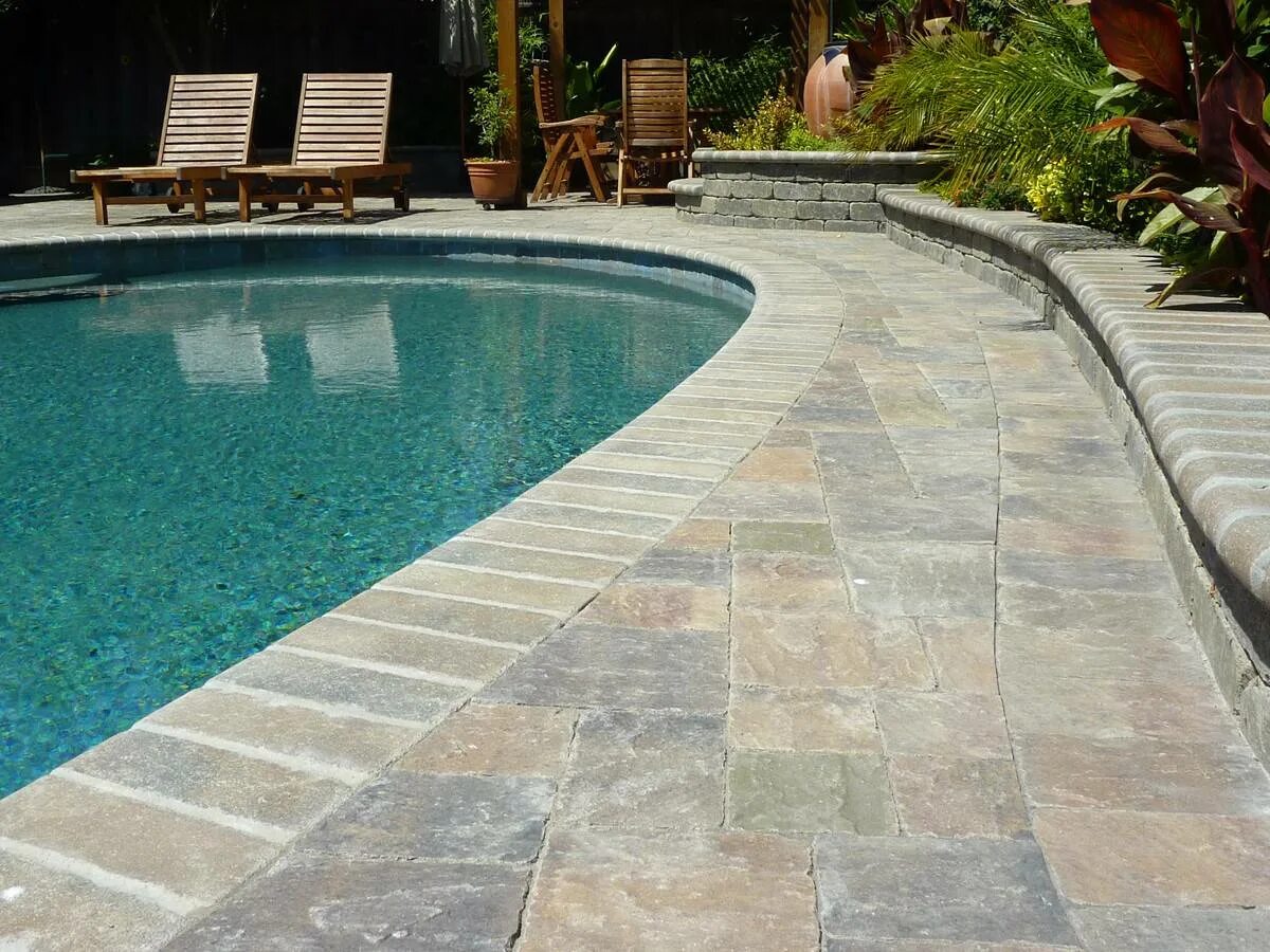 Near pool. Pool pavement. Stone Pool. Pool Side Stone. Paving Stone Pool Deck Sacramento.