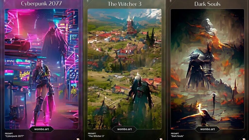 Игра сделанная нейросетью. Нейросеть wombo. dream нейросеть. нейросеть постеры к фильмам. игры с нейросетью.