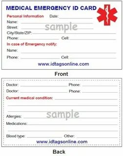 Card information
