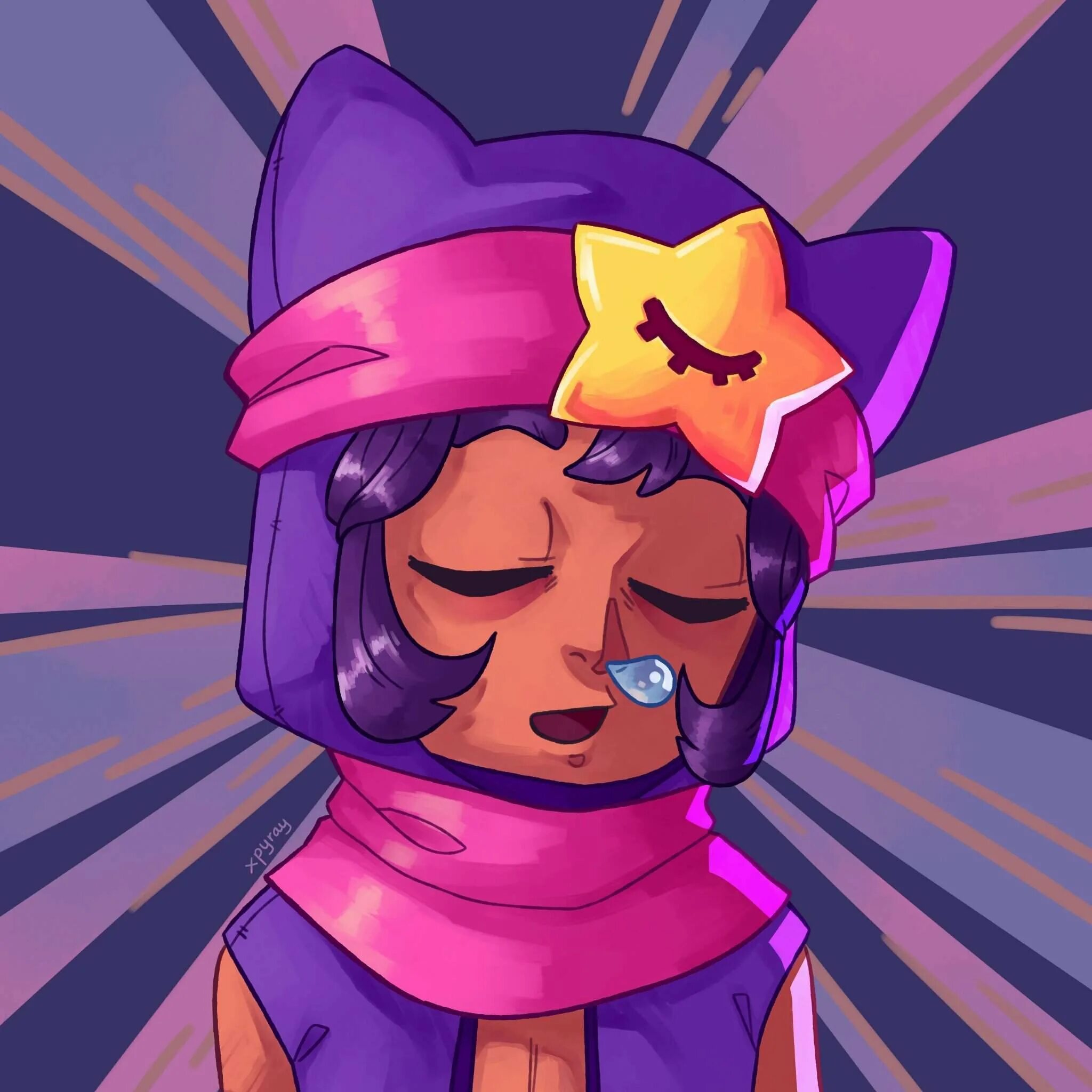 Nightmare sandy brawl stars. Сэнди браво старс. сэнди браво старс арт. сэнди из brawl stars.