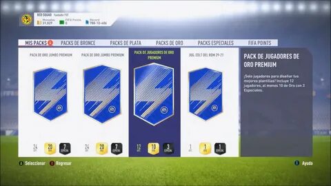 Players pack