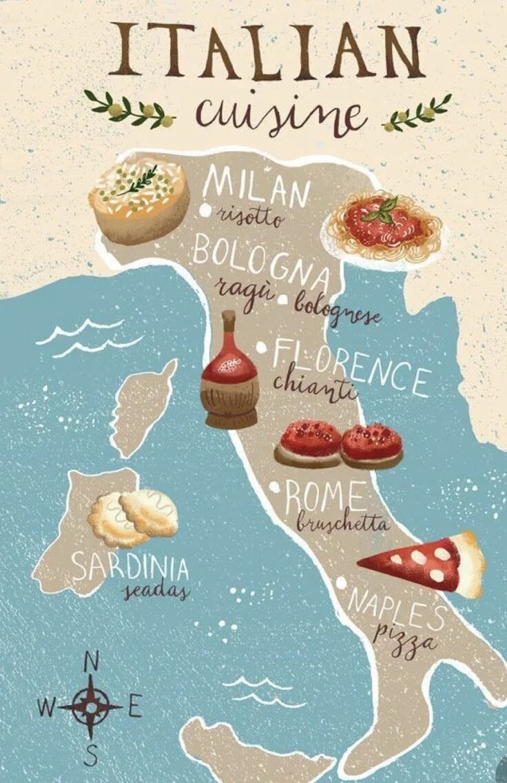 Карта Италии. Гастрономическая карта Италии. Карта Италии с едой. Итальянские блюда на карте. Кулинария карта