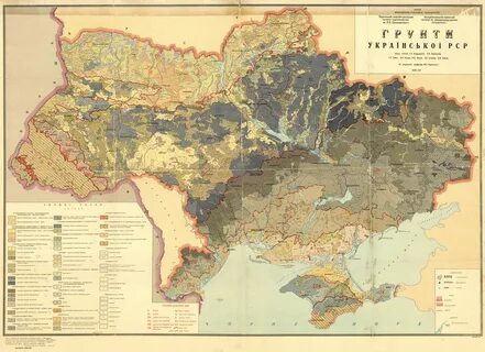 Карта чернозема