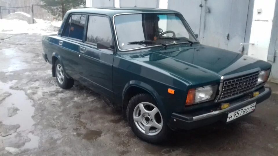 Lada 21074 1.6 бензиновый 2004 ТЕМНО-ЗЕЛЕНЫЙ на DRIVE2