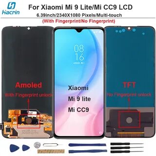 Mi 9 lite экран
