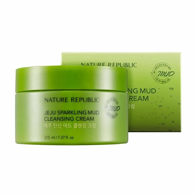 Nature Republic гидрофильный крем. Jeju sparkling Mud Cream. Nature Republic hiyanol крем. Nature Republic пенка на основе газированной воды Jeju sparkling Mud Foam Cleanser. Купить крем очищающий