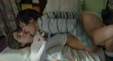 She shows us her tits and bush 