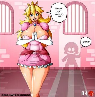 Princess peach: thanks mario available now! 