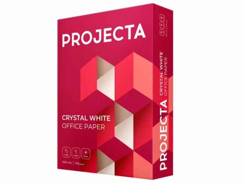 Бумага projecta а4. Бумага офисная а4 500л. projecta ultra бумага.
