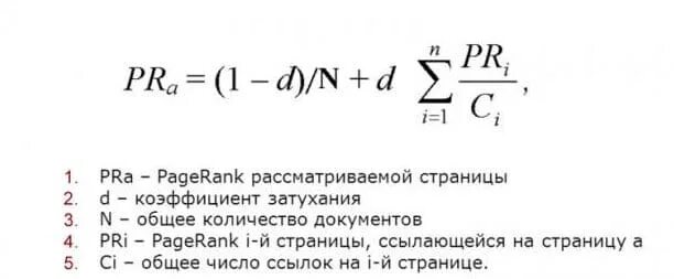 Page rank. PAGERANK формула. PR формула. Page Rank формула. R/P формула.