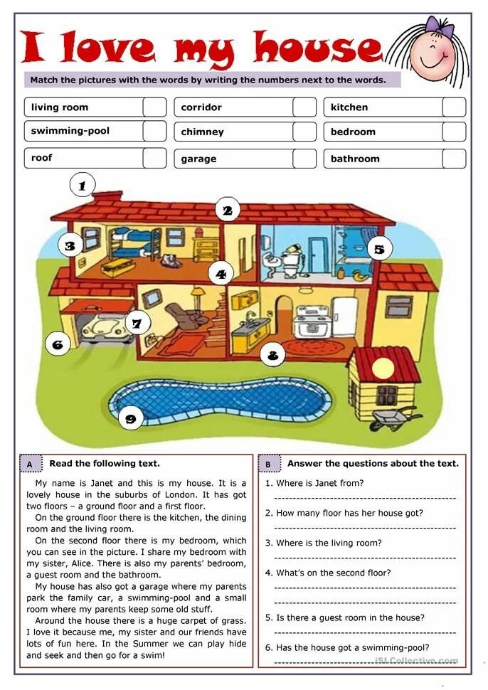 Упражнения по теме дом на английском. Задания по английскому на тему дом. Задания по английскому мой дом. Задания по теме my House. My house текст