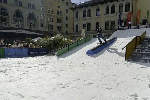 Hot snow
