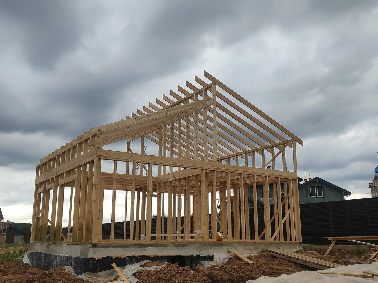 семья строй каркасные