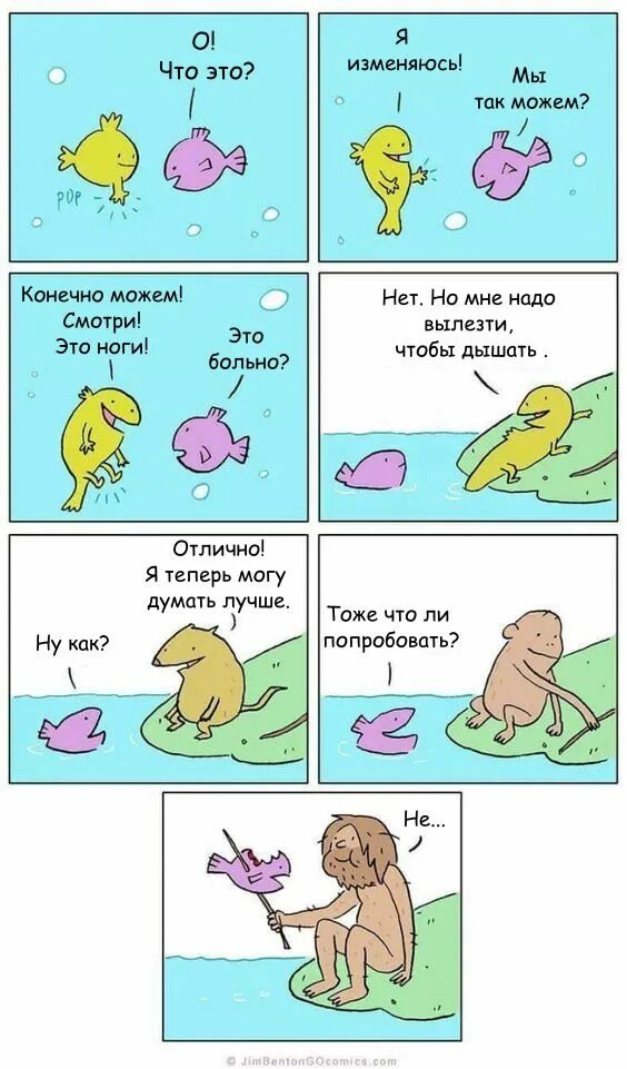 Что значит эволюционировать