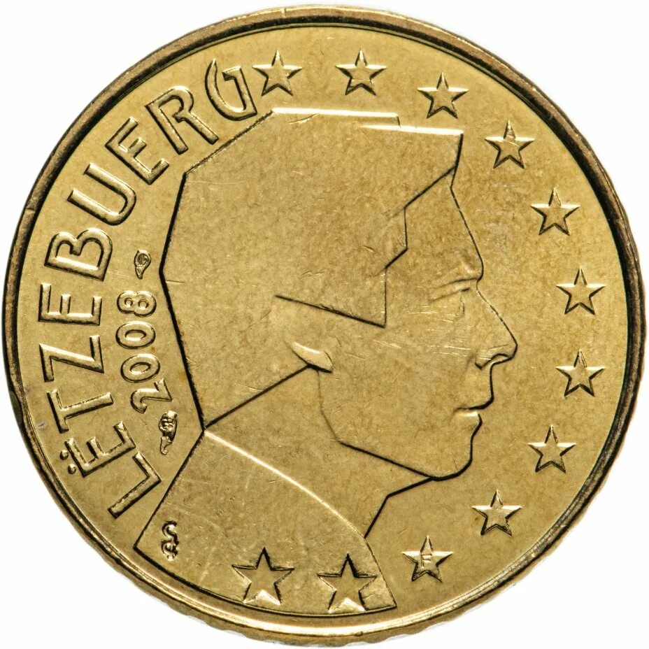 Люксембург 50. Монета 10 евро цент. Монета 10 евро цент 2002. Монета 50 центов евро. 20 Euro Cent 2002 года.