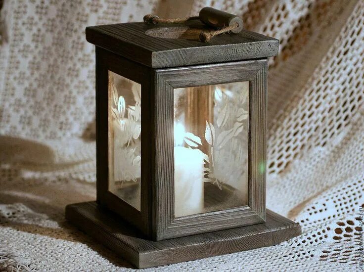 Large Hayloft Wooden Candle Lantern in 2020 Wooden lanterns, Candle lanterns, Wo