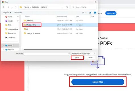 Step 2: Drop your PDFs into the program.