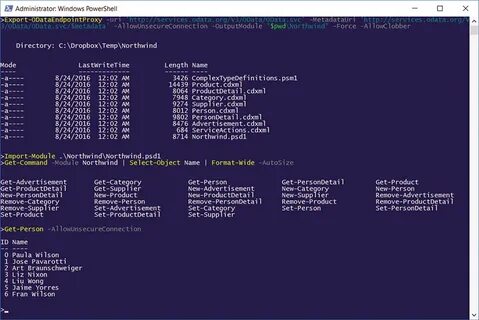 Powershell set variable