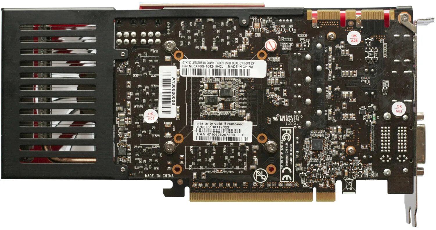 Схема платы gtx 750 ne5x75001341 1073f Видеокарта PCI-E Palit GTX 750 1GB