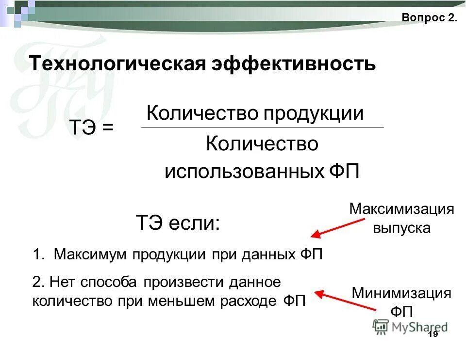 технологический вопрос