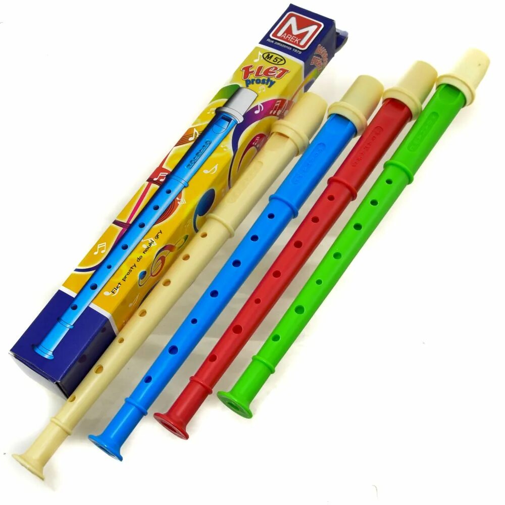 Игрушки - инструменты флейта. Прямая флейта. Флейта Марек. Флейта игрушка для детей.