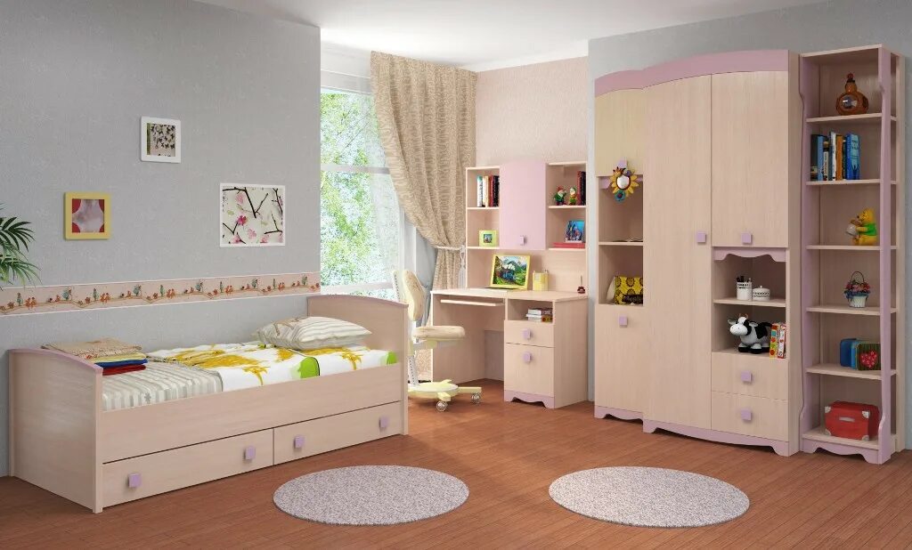 Детская спальня. Детские спальни мебель. Детские комнаты для девочек. Мебель для девочки в комнату.