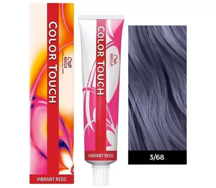 Цвет краски велла колор тач 3/68. Колор тач краска для волос 3.66. Wella professionals Color Touch vibrant палитра. Краска для волос велла колор тач 3.68. Краска для волос wella color