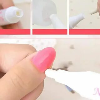 Как оттереть ручку с ногтя гель