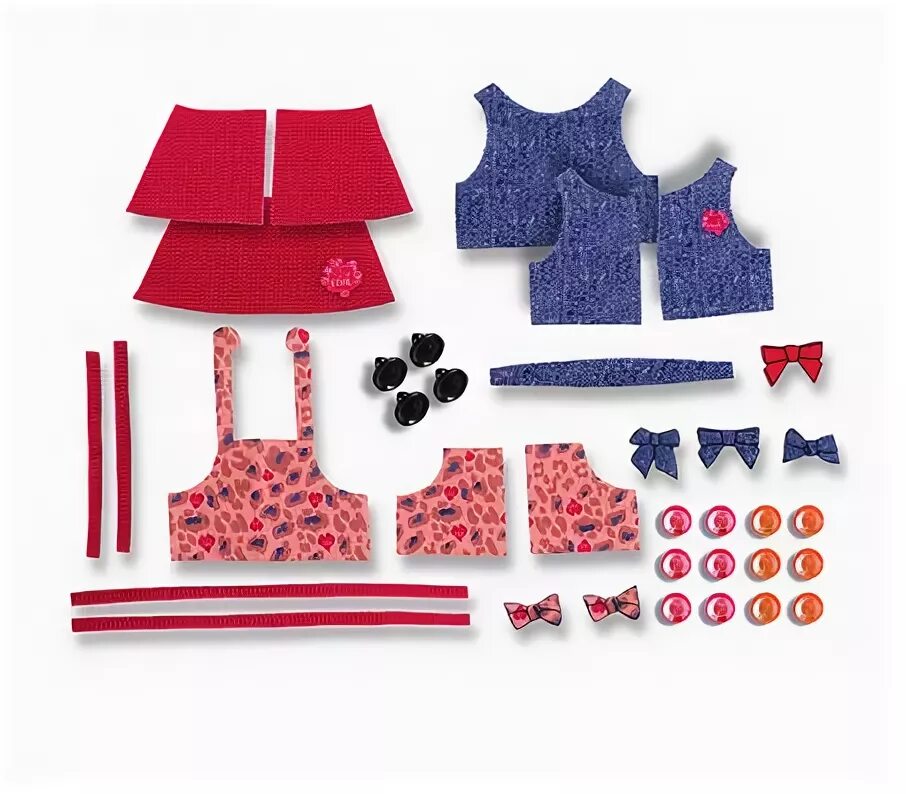 "dressyourdoll" одежда для кукол №4 s. детский набор для шитья одежды. творческий набор шитье одежды для кукол. набор модельера для девочек. набор для шитья одежды для кукол.