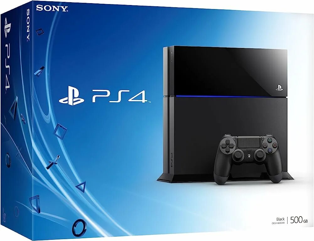 Ново 4 цена. Игровая приставка Sony PLAYSTATION 4 500 ГБ. Sony PLAYSTATION 4 500gb Jet Black Console. PLAYSTATION 4 fat 500gb. PLAYSTATION 4 Slim коробка.