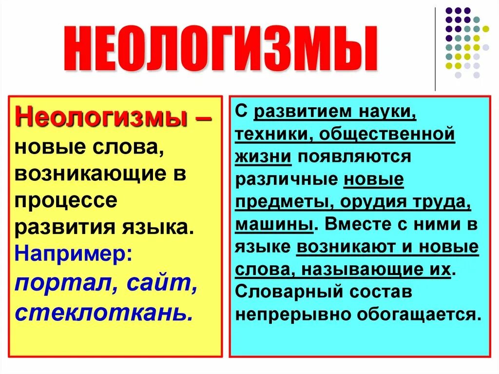 В тексте стихотворения неологизмы какова их роль