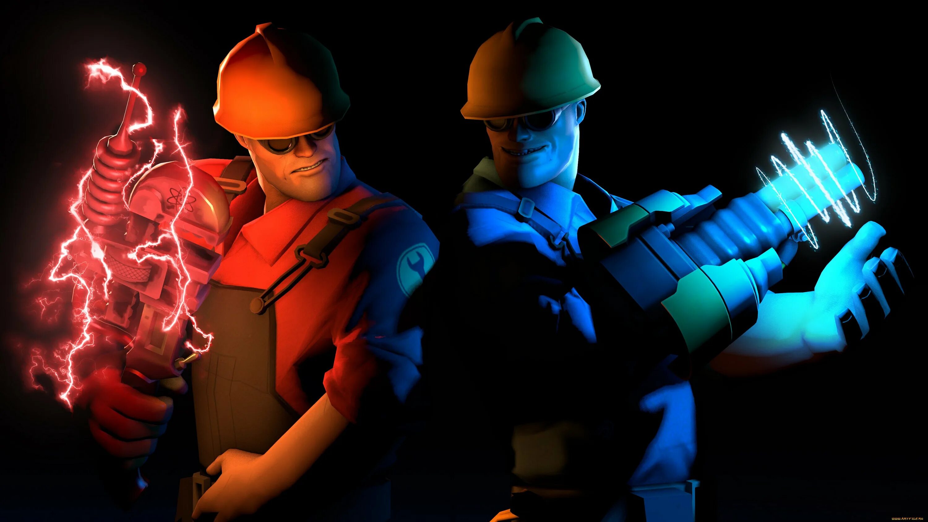 Team Fortress 2. Team Fortress 2 Wallpaper. Tf2. Обои Team Fortress 2 инженер.