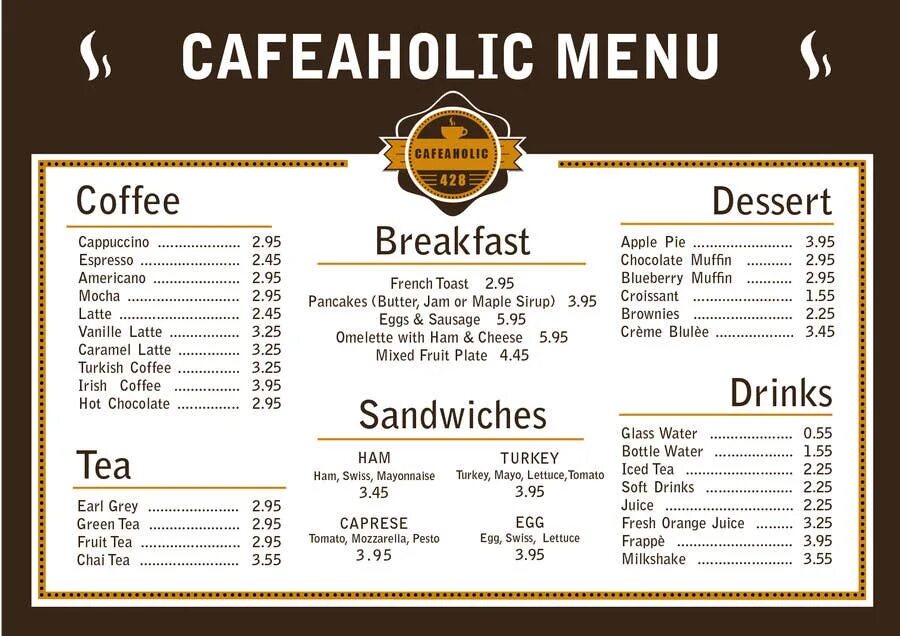 This menu перевод