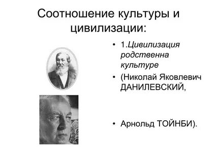 Соотношение культуры
