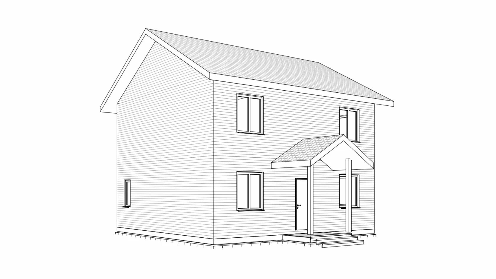 Проект 17 14. Проект 17. Раскраска для детей дом двухэтажный с двухскатной крышей. Малоэтажный домокомплект рисунок. Проект дома 8 на 12 с мансардой ломаной.