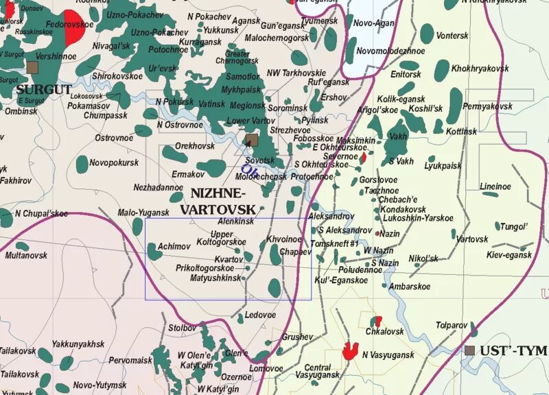 Карта дорог сургутнефтегаз. Карта месторождений ХМАО. Обзорная карта месторождений ХМАО. Тайлаковское месторождение на карте. Карта месторождений ХМАО на карте.