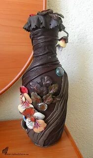 Декор бутылок мастер классы