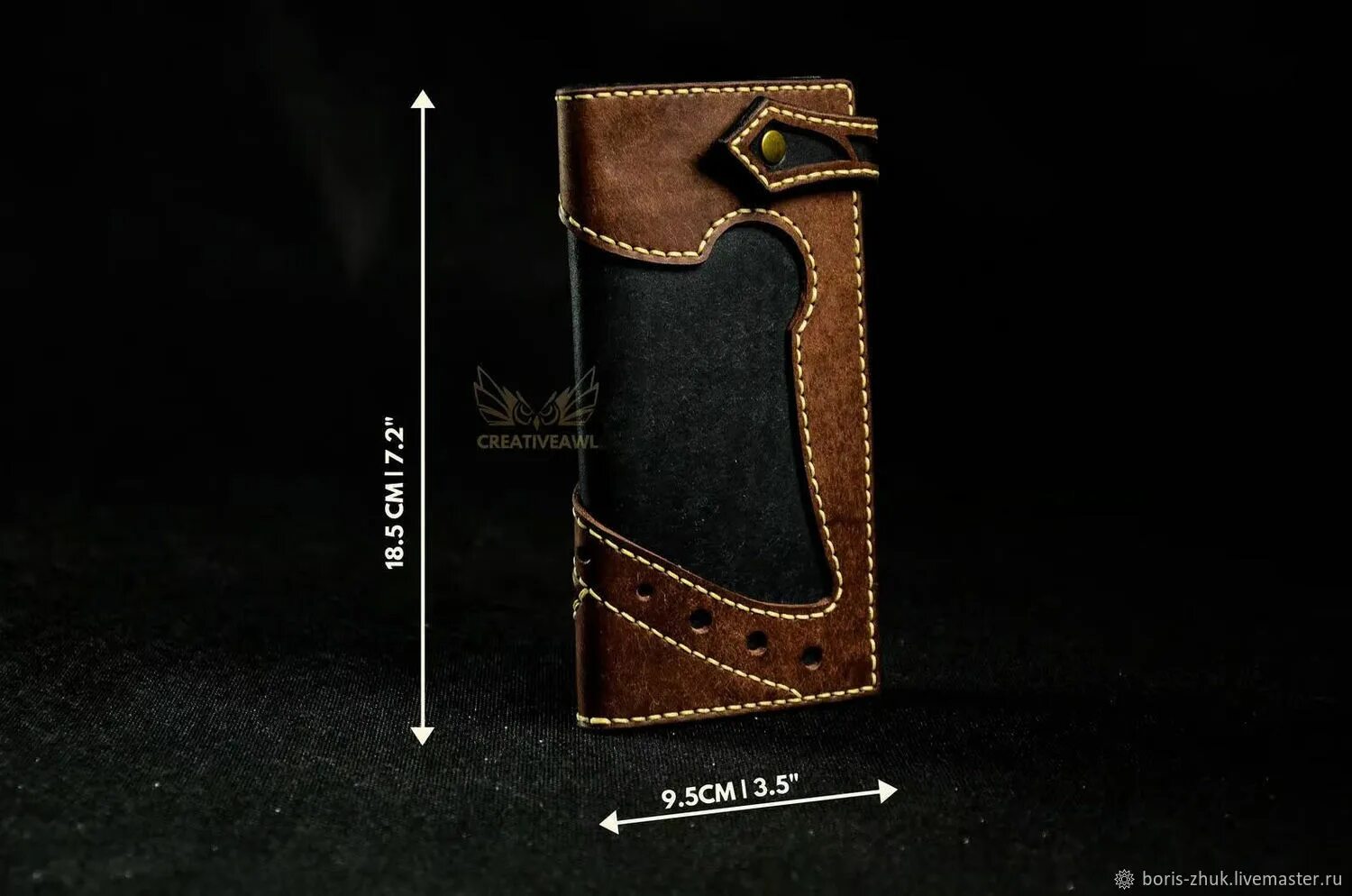 Выкройка из кожи кошелек для байкера free leather tooling patterns Yahoo Image Search Results Leather working patte