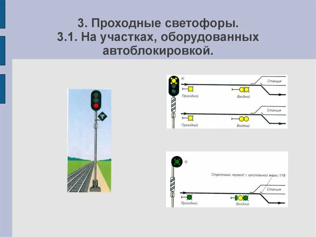 Сигналы выходных и маршрутных светофоров. Проходные светофоры автоматической блокировки устанавливаются?. Проходные светофоры автоблокировки. Проходные светофоры автоблокировки обозначаются. Сигнал проходного светофора.