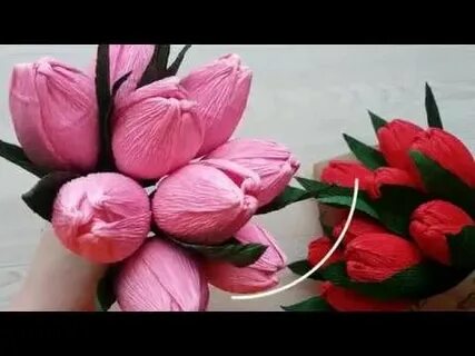 Тюльпаны своими руками мастер класс