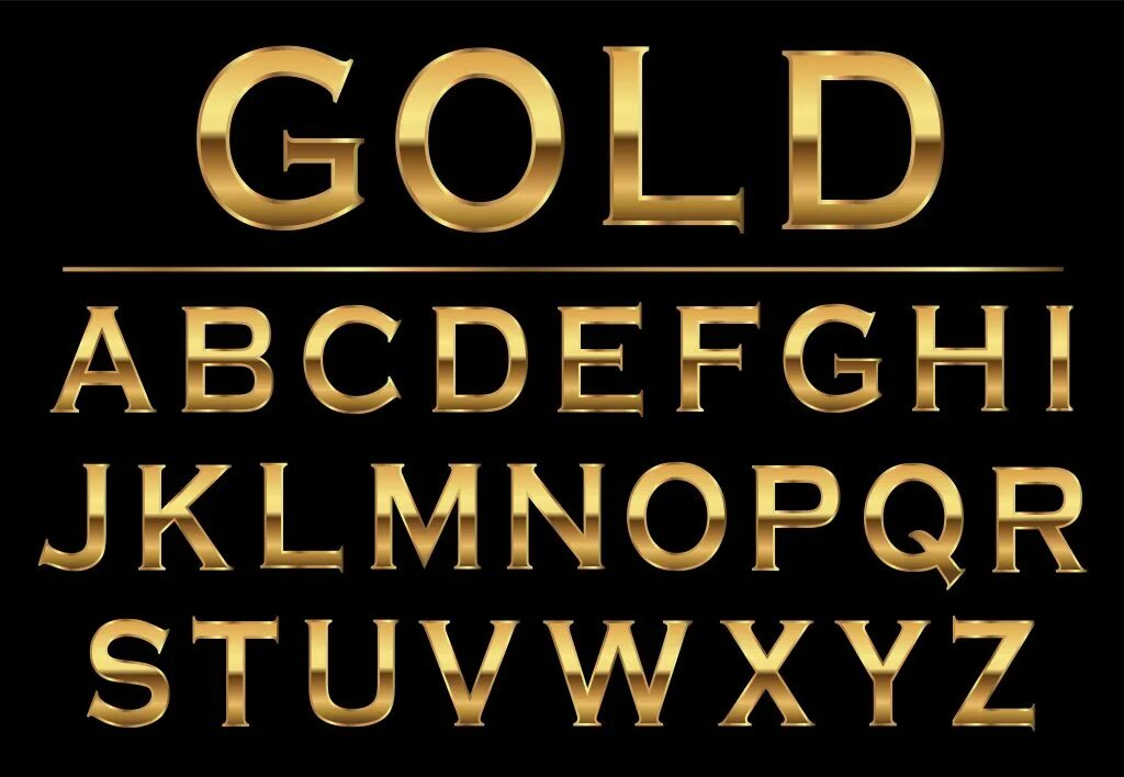 Золотой цвет букв. Золотые буквы. Буквы золото. Золотой алфавит. Золотой шрифт.