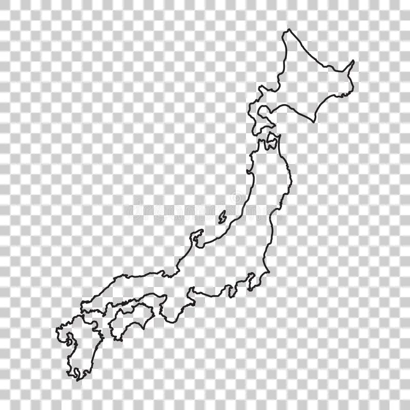 Очертания Японии. Контур Японии. Карта Японии на белом фоне. Контур японских островов. Карта японии рисунок