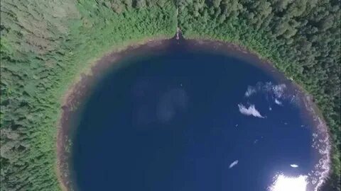 Диаметр круглого озера