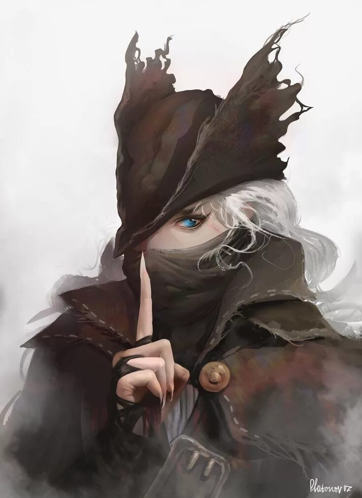 Bloodborne охотник. Bloodborne персонажи. Dark souls кукла. Вороний костюм бладборн. Bloodborne hunter.