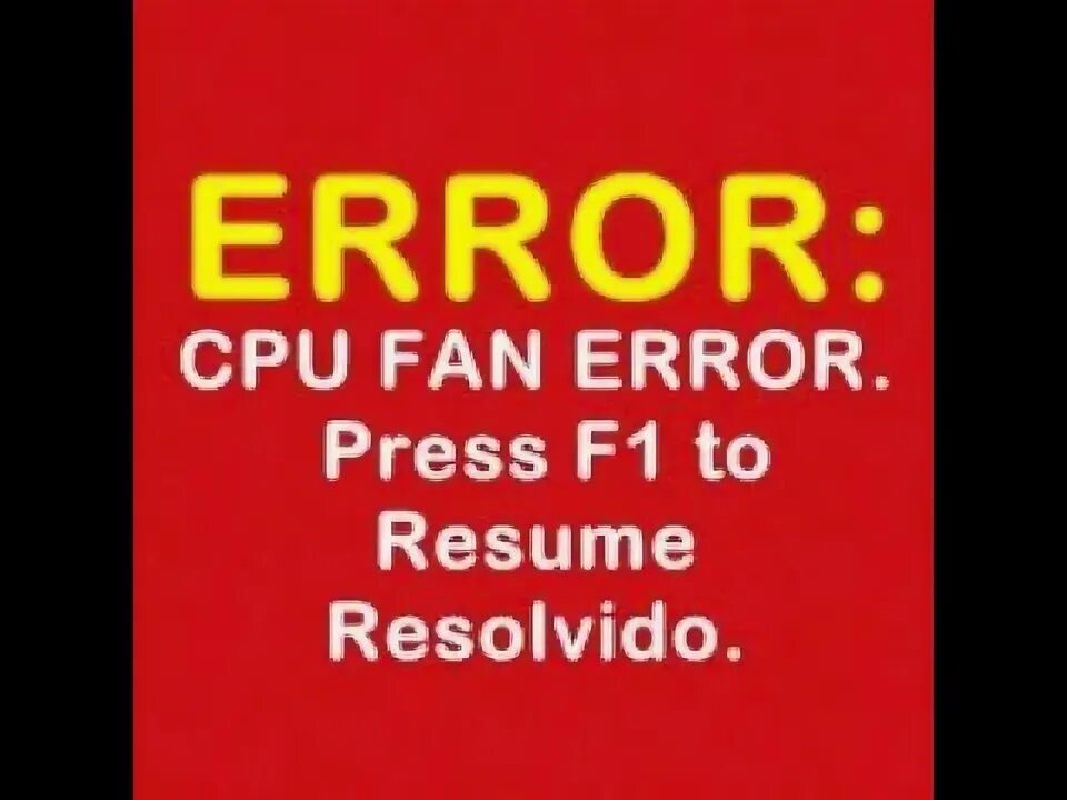 Компьютер error fan. Компьютер error fan