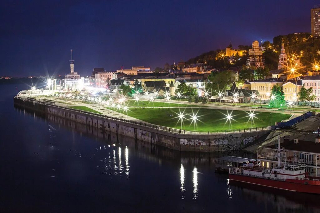 В каких городах есть набережные