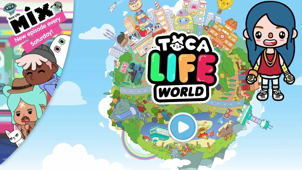 Toca life play. Toca Life. Toca Life World. Toca Life World облако. Toca Life World надпись.