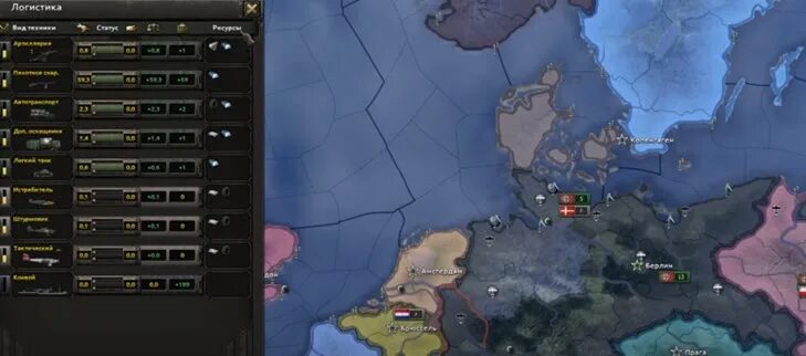 Мгновенное изучение в hoi 4