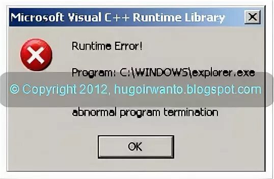 Real time error. Real time error